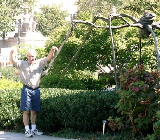 Playing Boris the Spider in Washington DC.